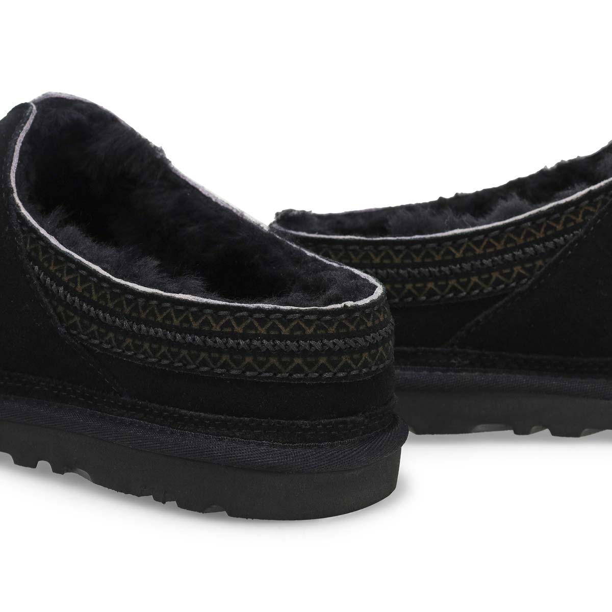 Men's  Neuman Sheepskin Slipper - Black