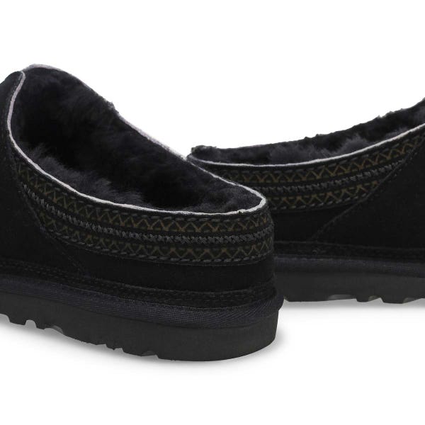 Men's  Neuman Sheepskin Slipper - Black