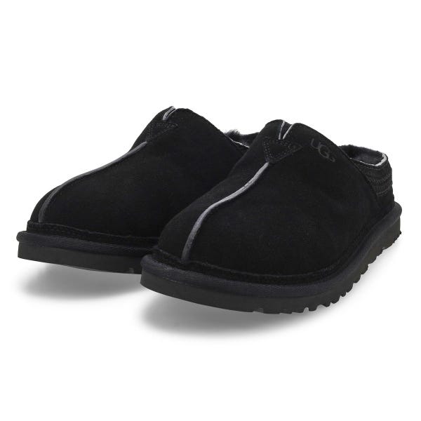 Men's  Neuman Sheepskin Slipper - Black