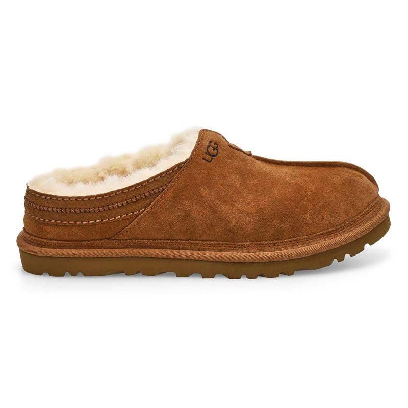 Men's Neuman Sheepskin Slipper - Black