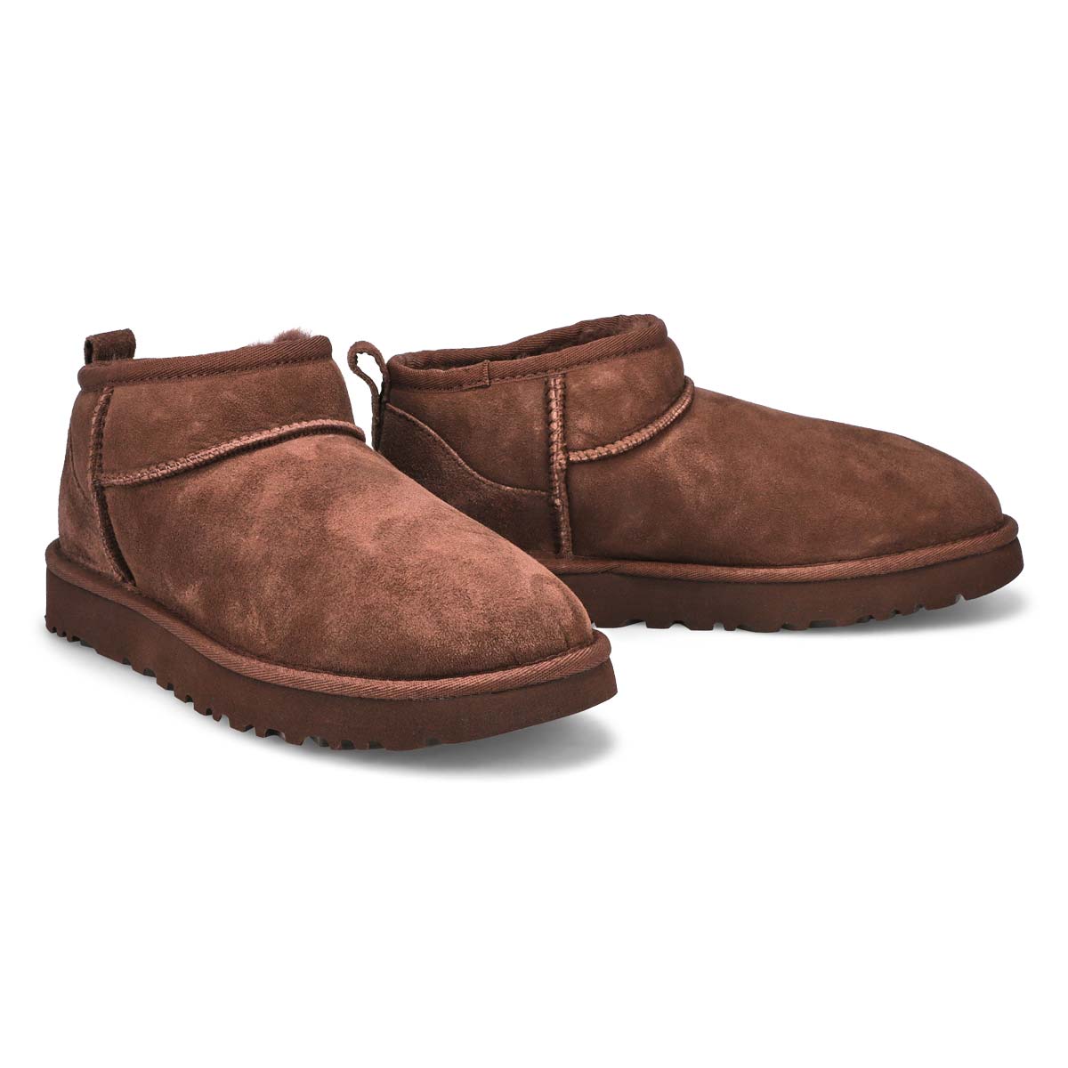 Botte CLASSIC ULTRA MINI, cèdre brûlé, femmes