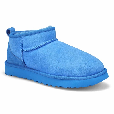 Botte Classic Ultra Mini, bleu ciel, femmes