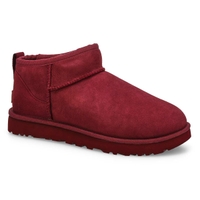 Women's  Classic Ultra Mini Boot - Burnt Magenta