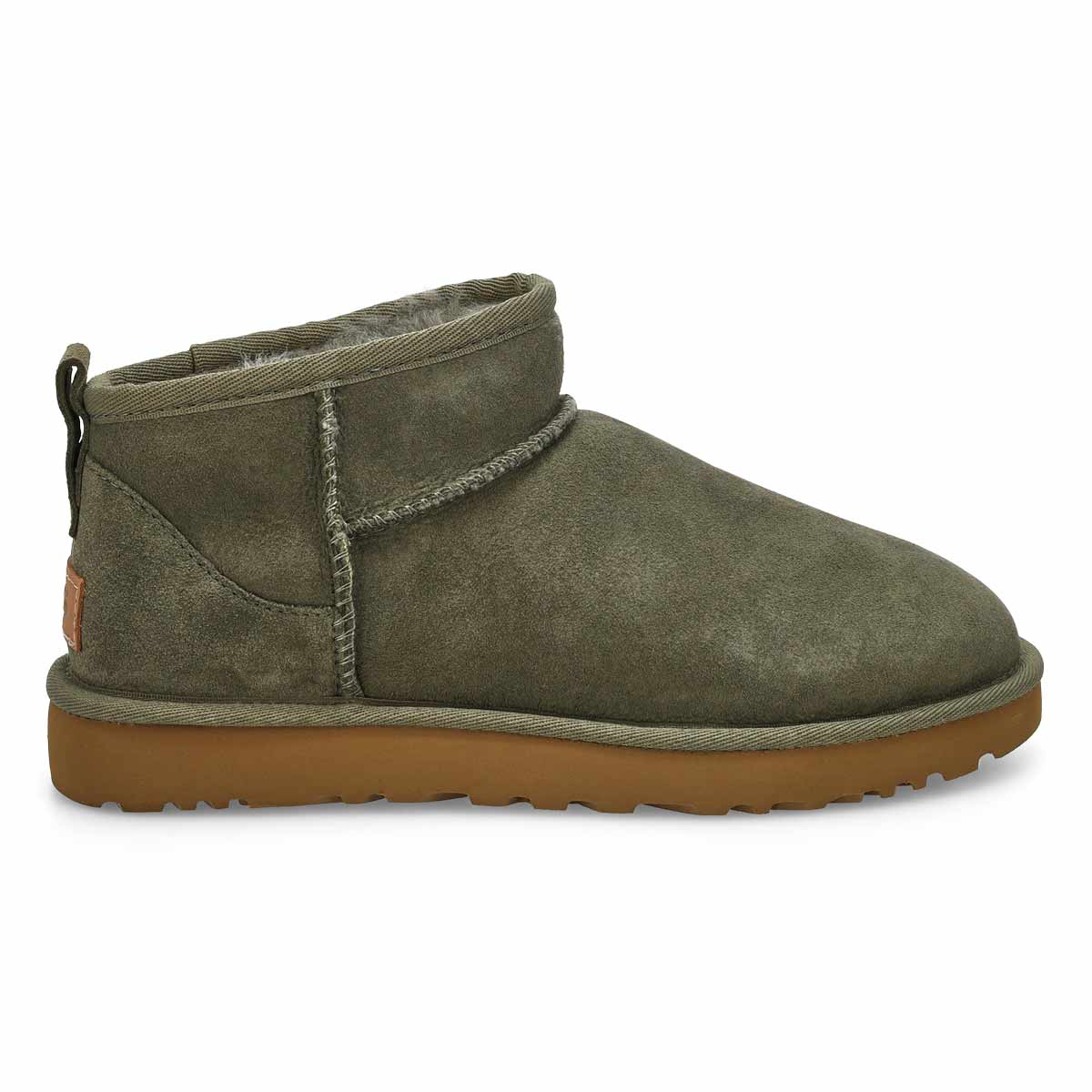 Women's  Classic Ultra Mini Boot - Moss Green/Amphora