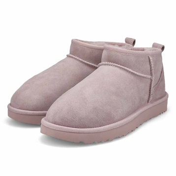 Women's Classic Ultra Mini Boot - Pale Smoke