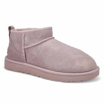 Women's Classic Ultra Mini Boot - Pale Smoke