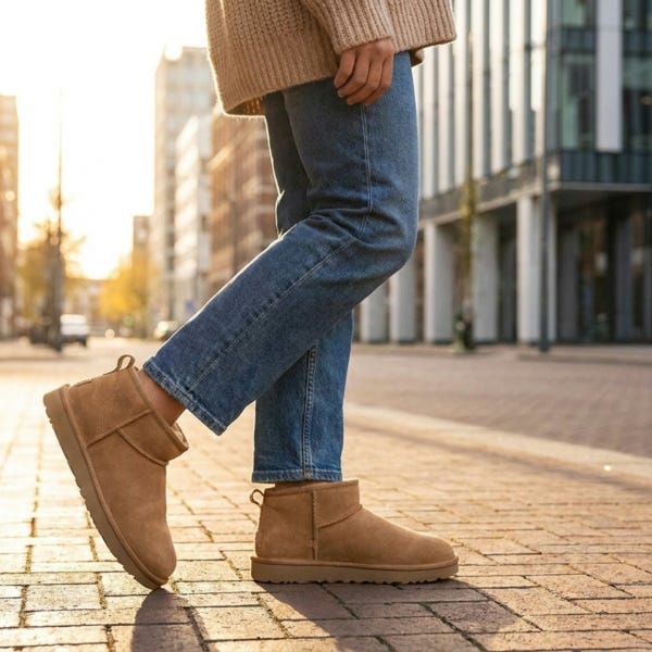 Women's Classic Ultra Mini Boot - Sand