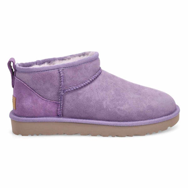 Botte Classic Ultra Mini pour femmes - Lilas chaud