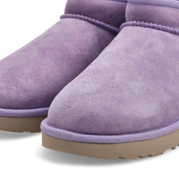 Botte Classic Ultra Mini pour femmes - Lilas chaud
