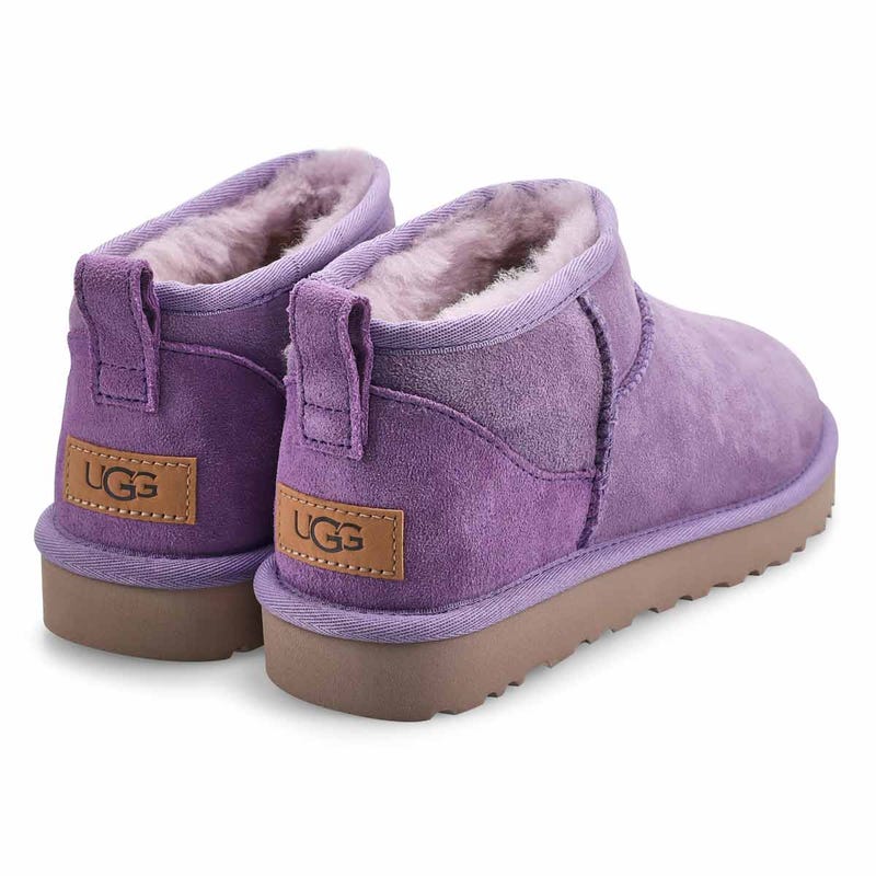 Botte Classic Ultra Mini pour femmes - Lilas chaud