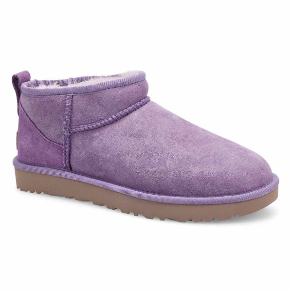 Botte Classic Ultra Mini pour femmes - Lilas chaud