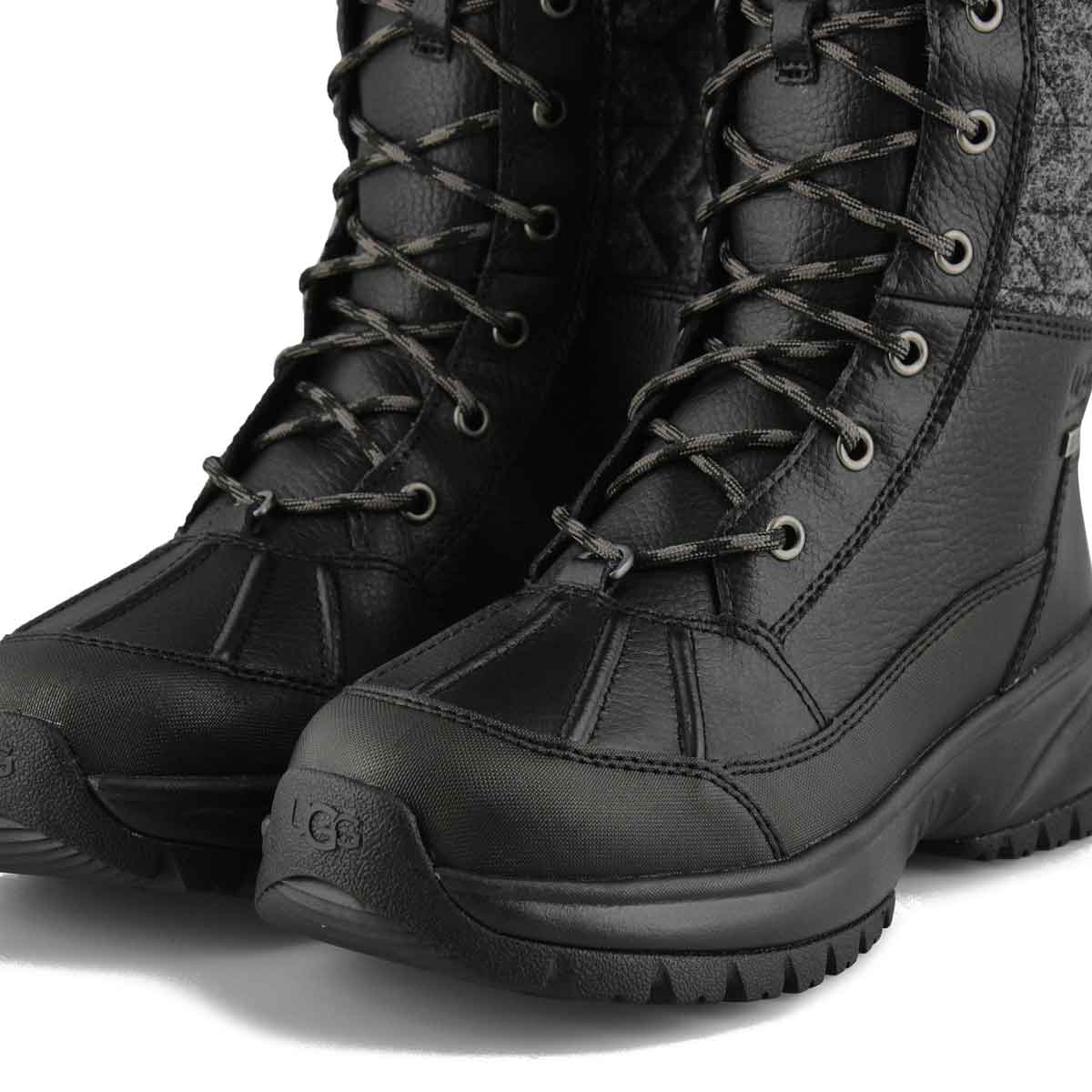 Women's Yose Tall Quilt Winter Boot - Black