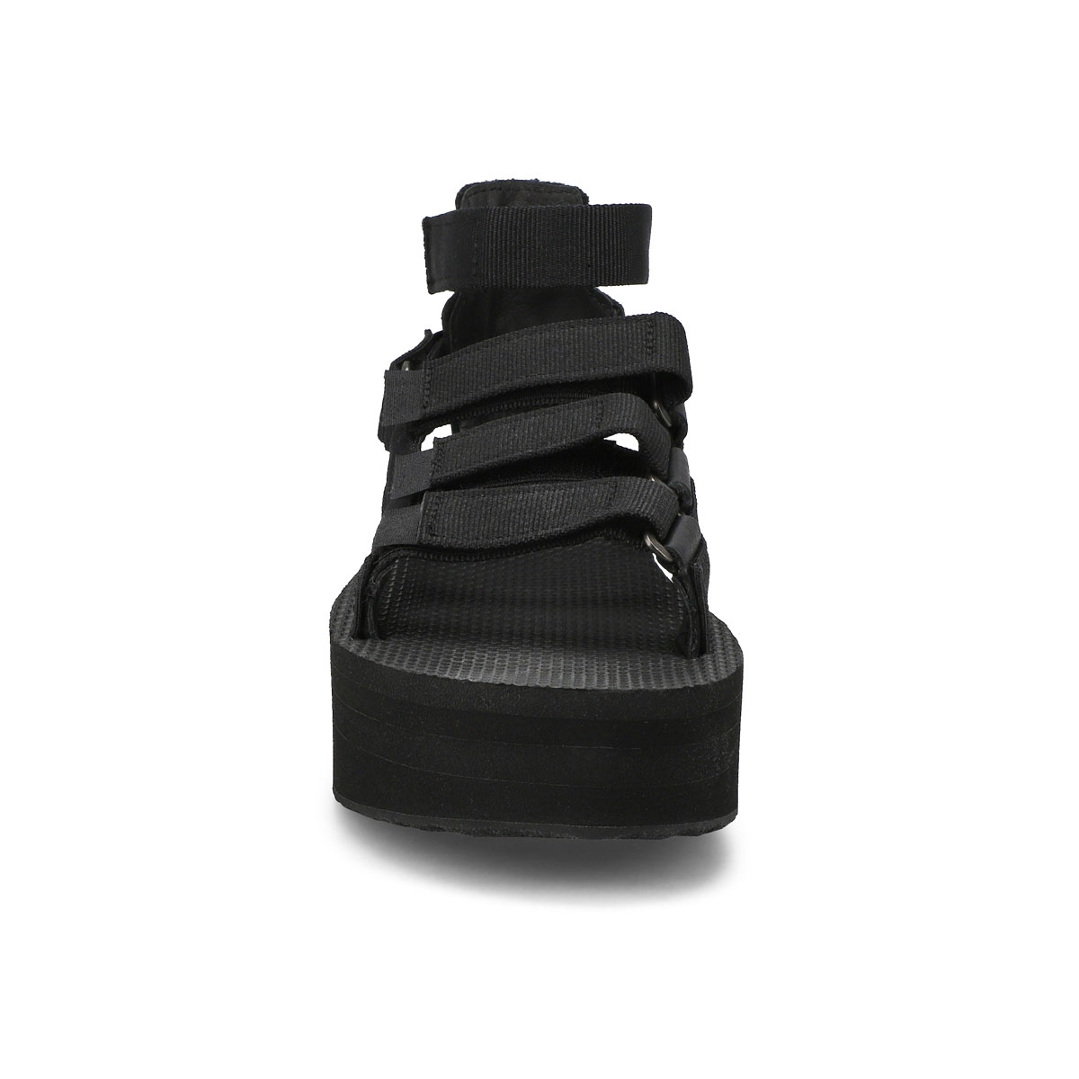 Sandale FLATFORM MEVIA PLATFORM, noir, femmes