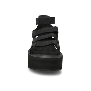 Women's Platform Mevia Platform Sandal - Black