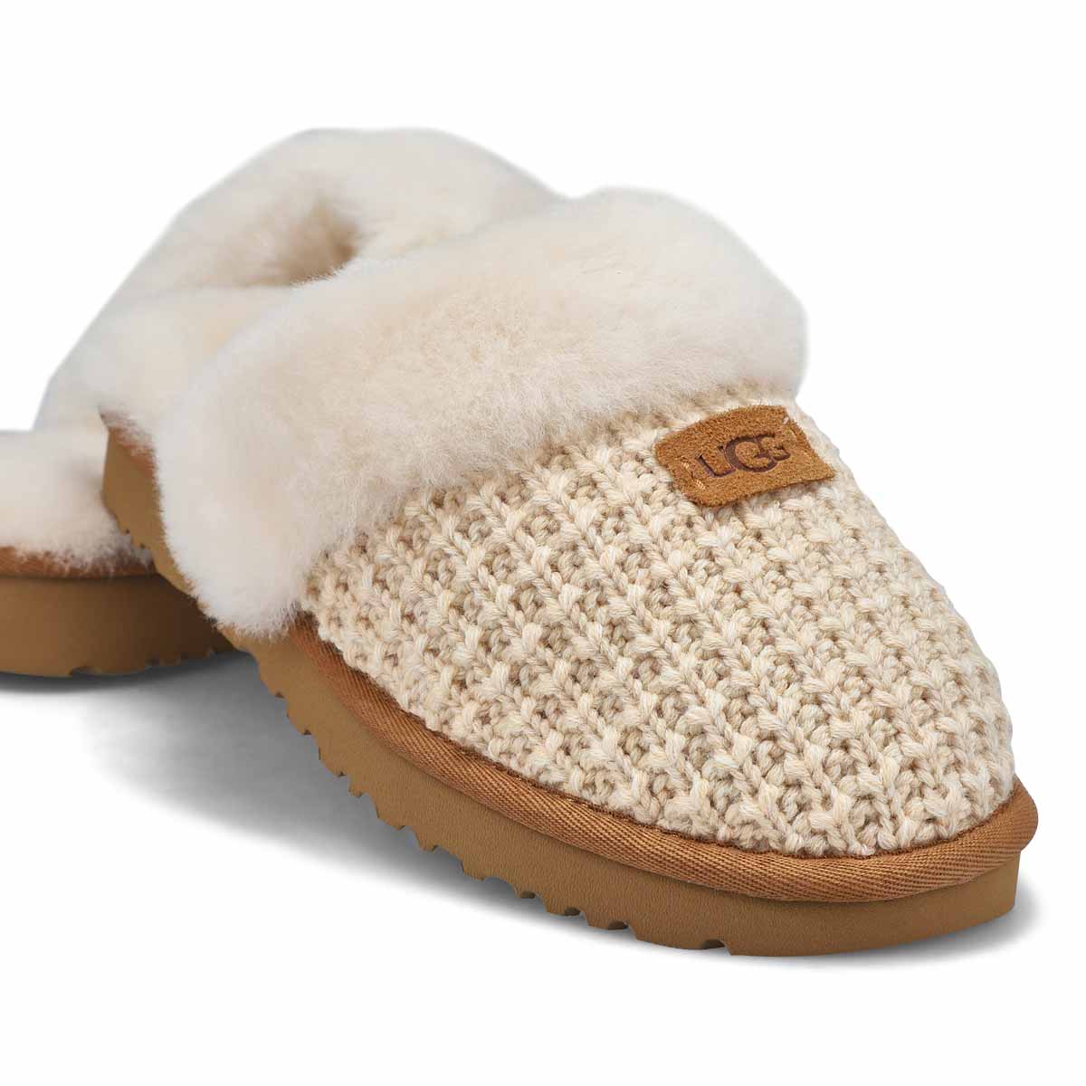 Women's Cozy Slip On Slipper - Cream