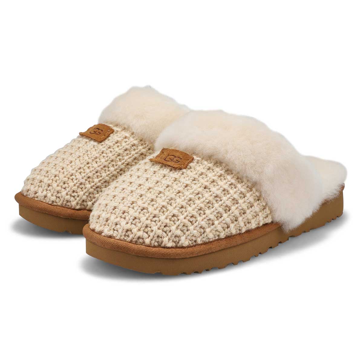 Women's Cozy Slip On Slipper - Cream