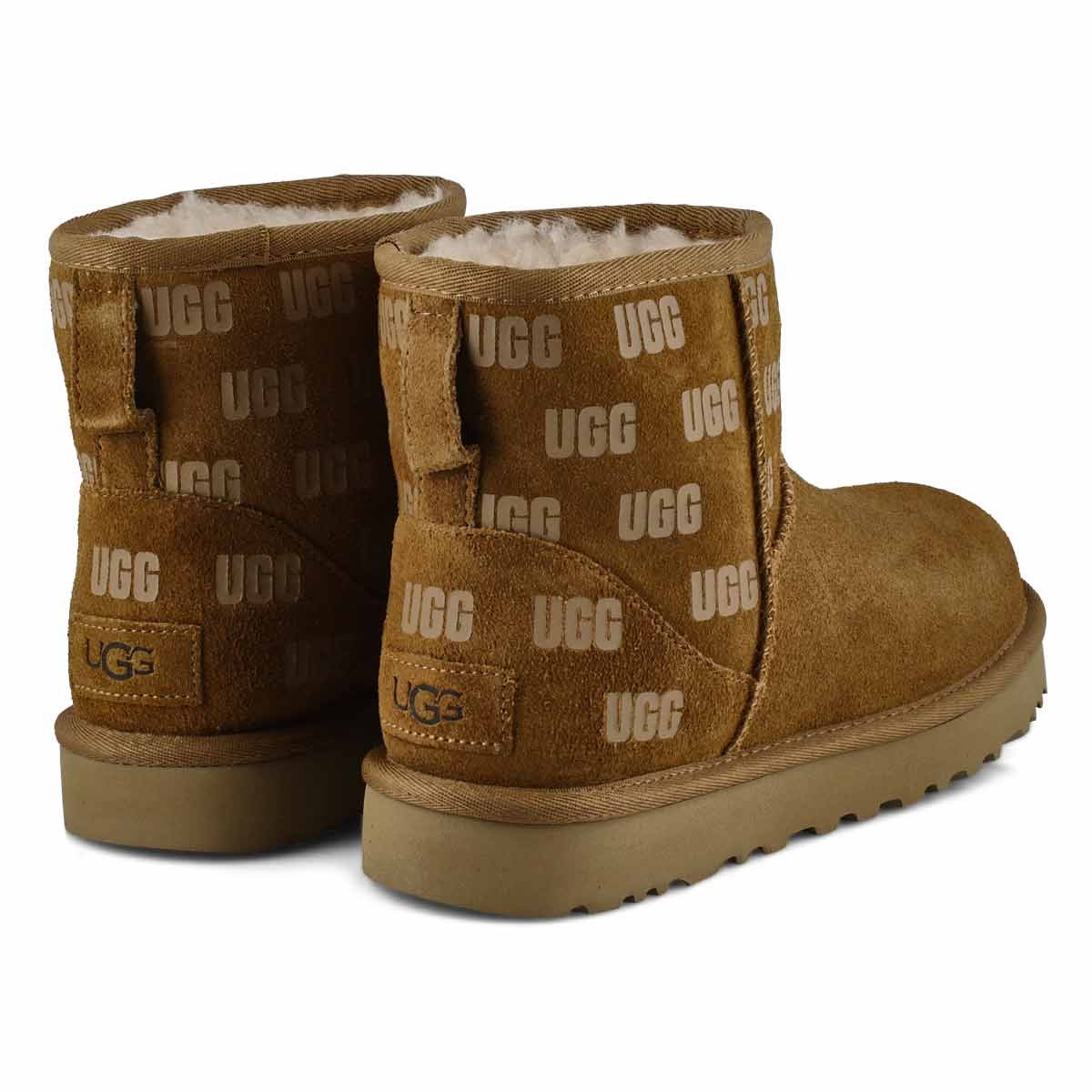 tan mini uggs