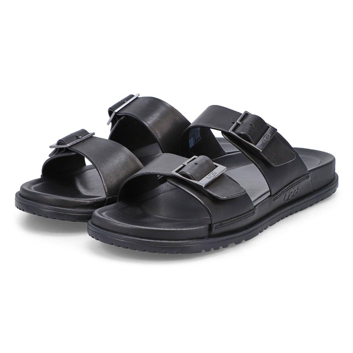 Men's Wainscott Buckle Slide Sandal - Black