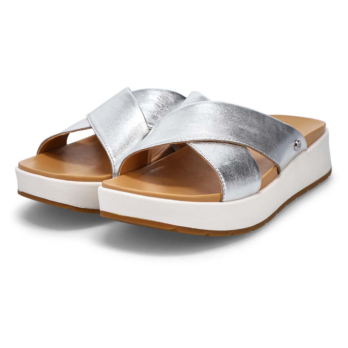 Women's Emily Slide Sandal - Metallic Silver