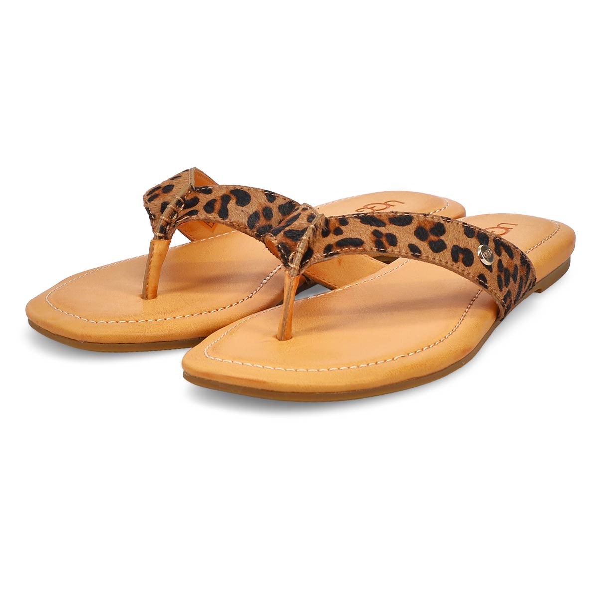 Women's Tuolumne Thong Sandal - Leopard Tan