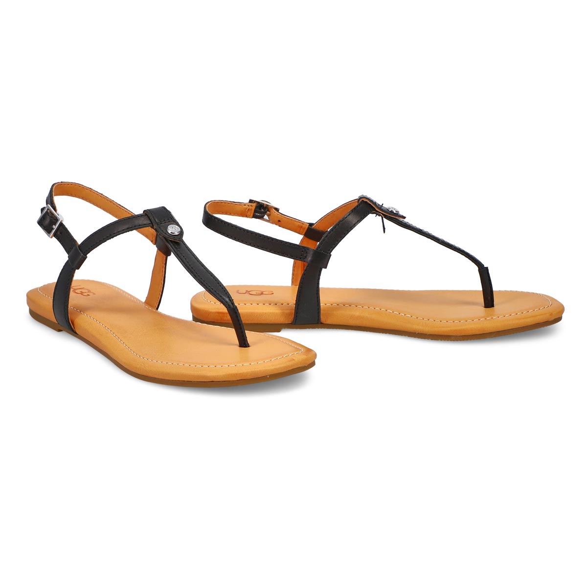 Women's Madeena Thong Sandal - Black