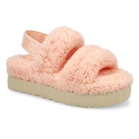 Women's Oh Fluffita Sheepskin Slipper - Pink