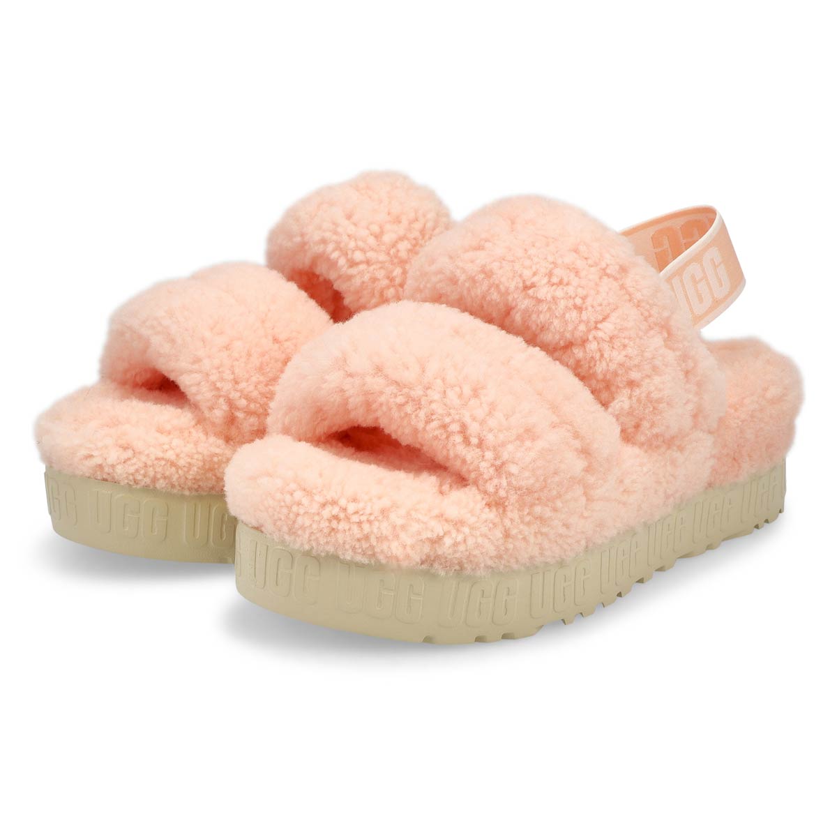 Women's Oh Fluffita Sheepskin Slipper - Pink
