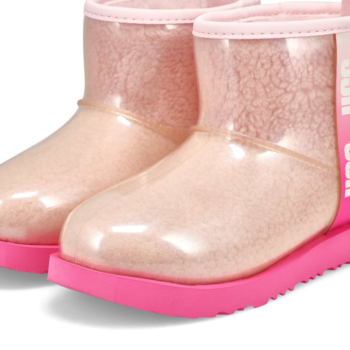 Girl's Classic Clear Mini II Boot - Pink Multi