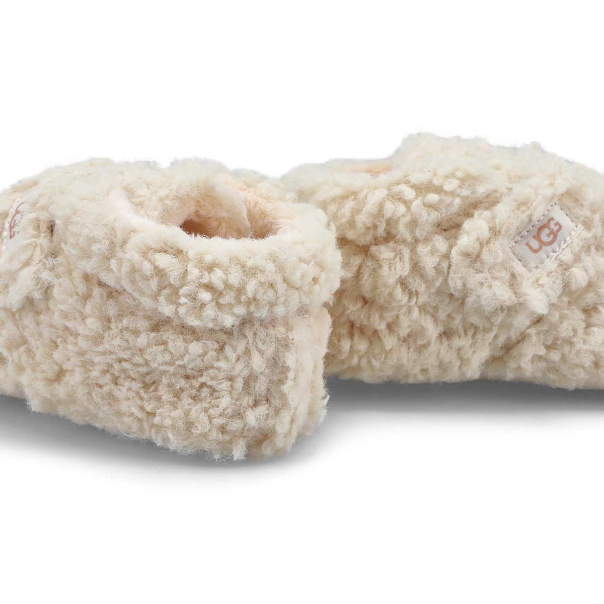 UGG Infants' Bixbee Bootie Slipper -Natural | SoftMoc.com