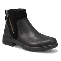 Botte imperméable HARRISON ZIP, noir, femmes