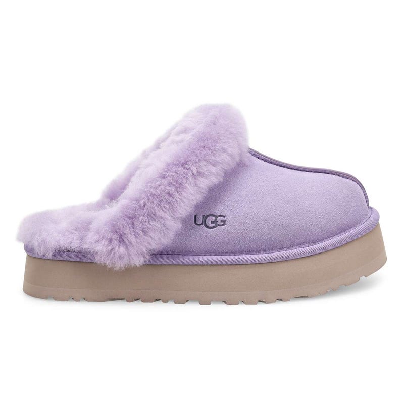 Women's  Disquette Sheepskin Slipper - Warm Lilac