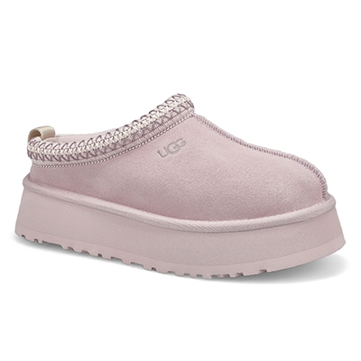 Lds Tazz Platform Slipper - Bay Fog