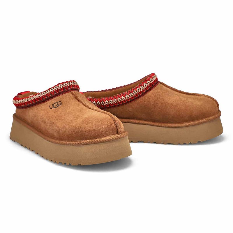 Women's Tazz Platform Slipper - Chestnut