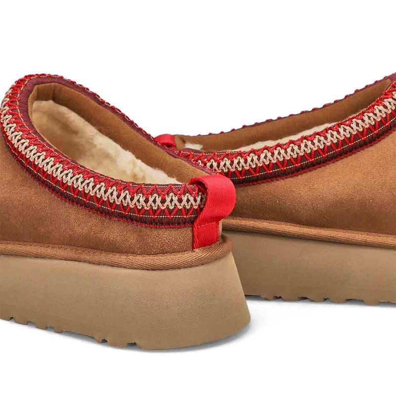 Women's Tazz Platform Slipper - Chestnut