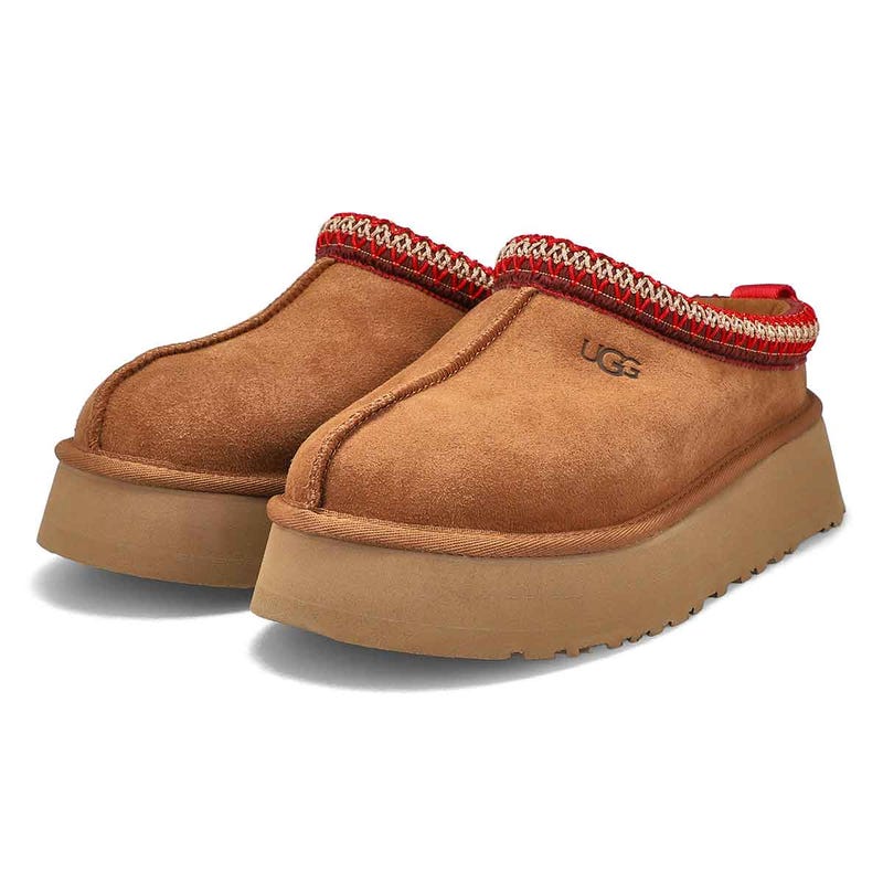 Women's Tazz Platform Slipper - Chestnut