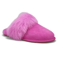 Pantoufle SCUFF SIS, rubis pourpre, femmes