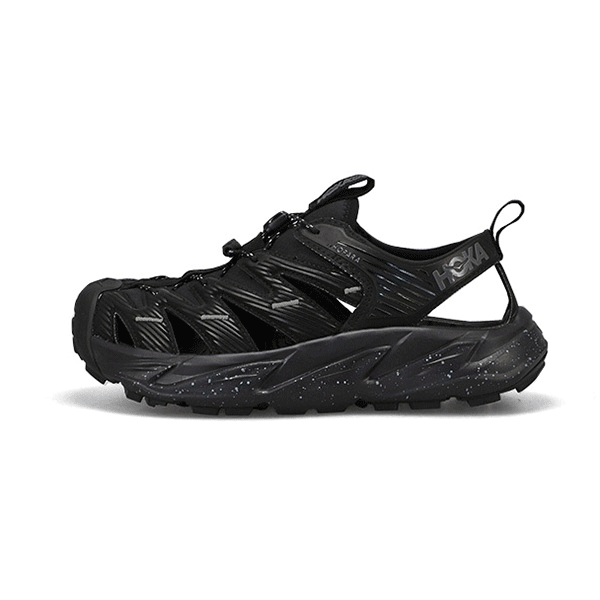 HOKA Women's Hopara Sport Sandal - Black/Cast | SoftMoc.com