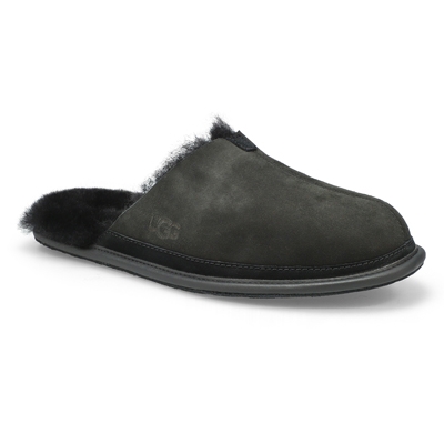 Mns Hyde Sheepskin Slipper - Black