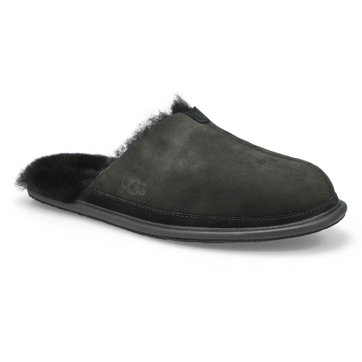 Men's Hyde Sheepskin Slipper - Black