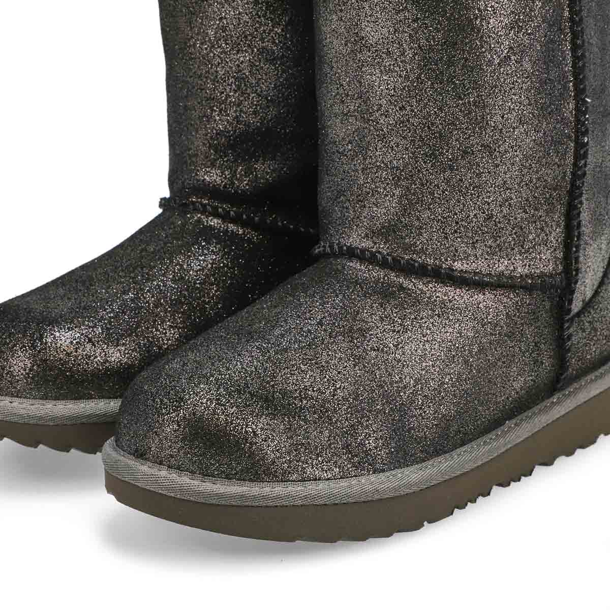 Botte Classic II Metallic Glitter, métal, fille