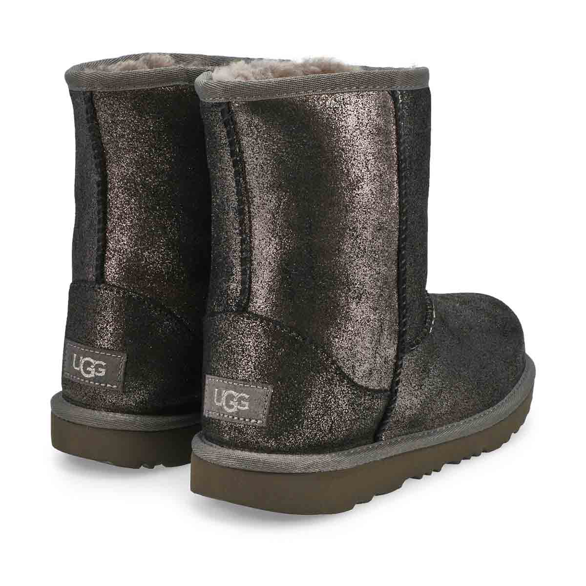 Botte Classic II Metallic Glitter, métal, fille