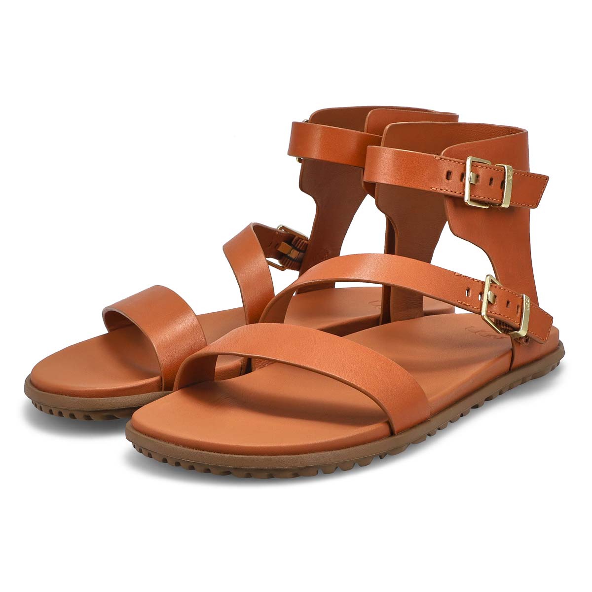 Sandale SOLIVAN STRAP, havane, femmes