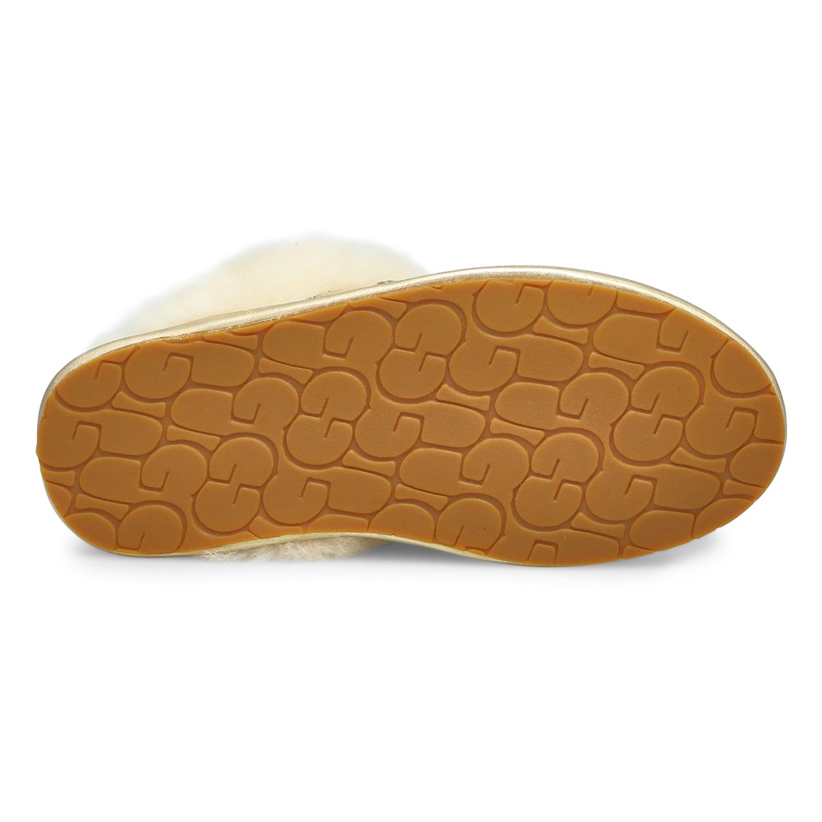 Pantoufle SCUFFETTE II METALLIC, or, femmes