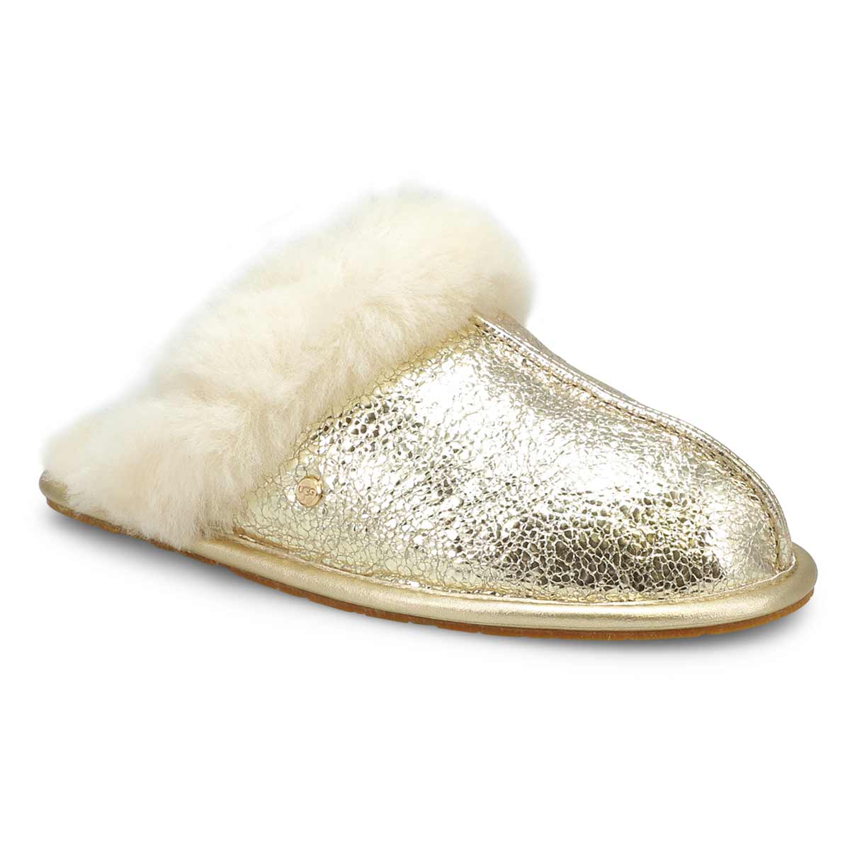 Gold ugg slippers online
