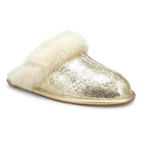 Pantoufle SCUFFETTE II METALLIC, or, femmes