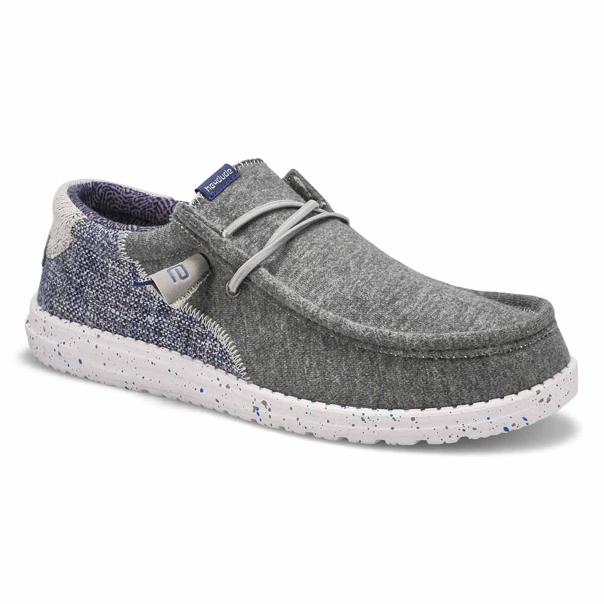 HEYDUDE Men's Wally Stitch Casual Shoe - Eve | SoftMoc.com