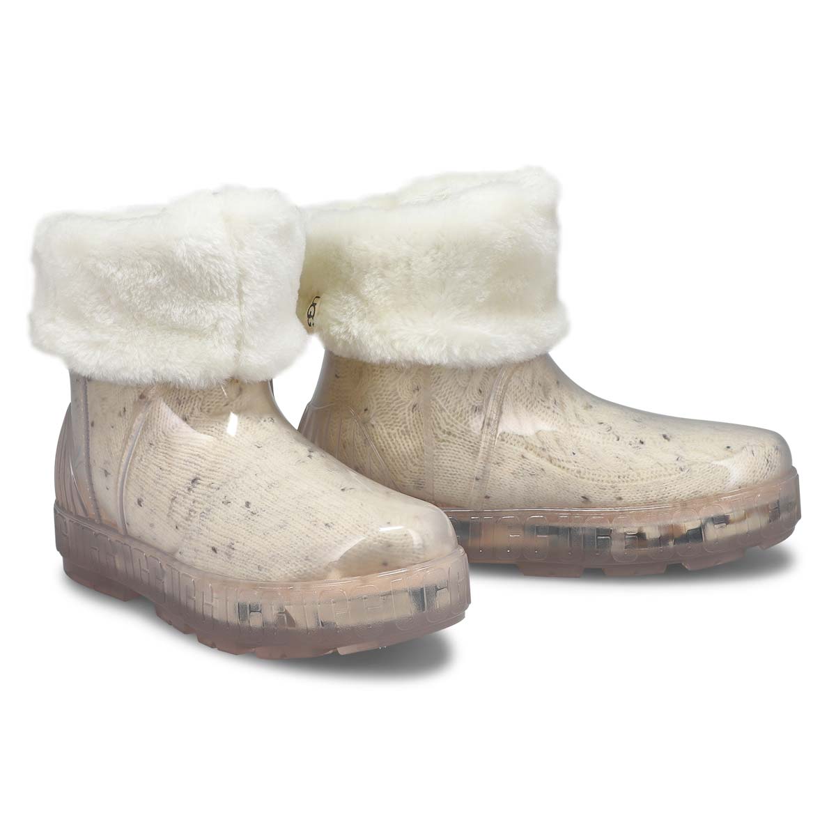 Botte de pluie DRIZLITA CLEAR, écru, femmes