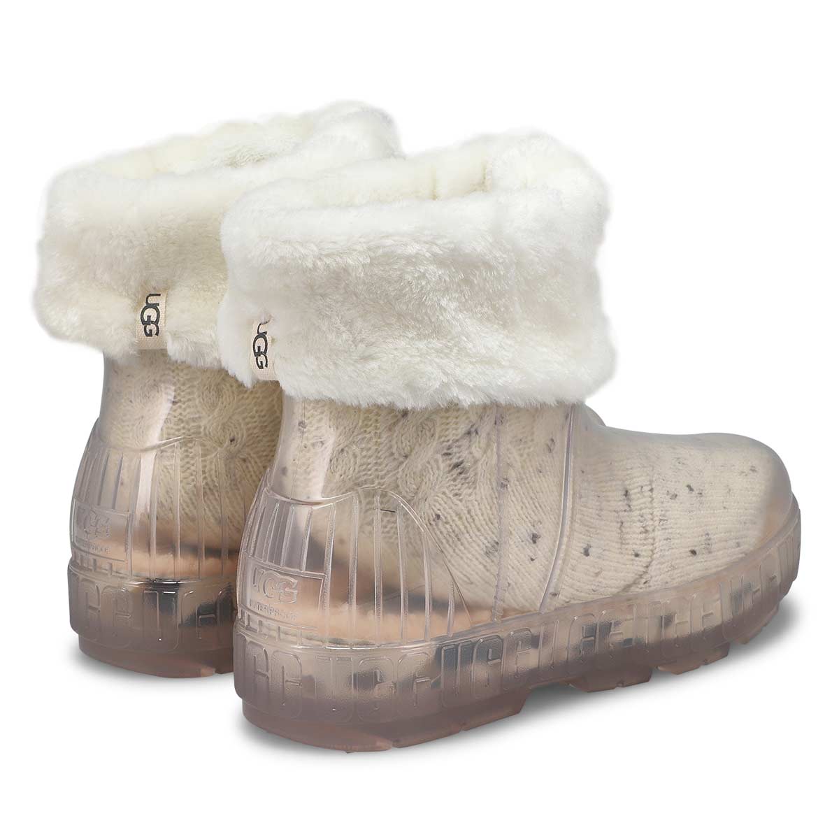 Botte de pluie DRIZLITA CLEAR, écru, femmes