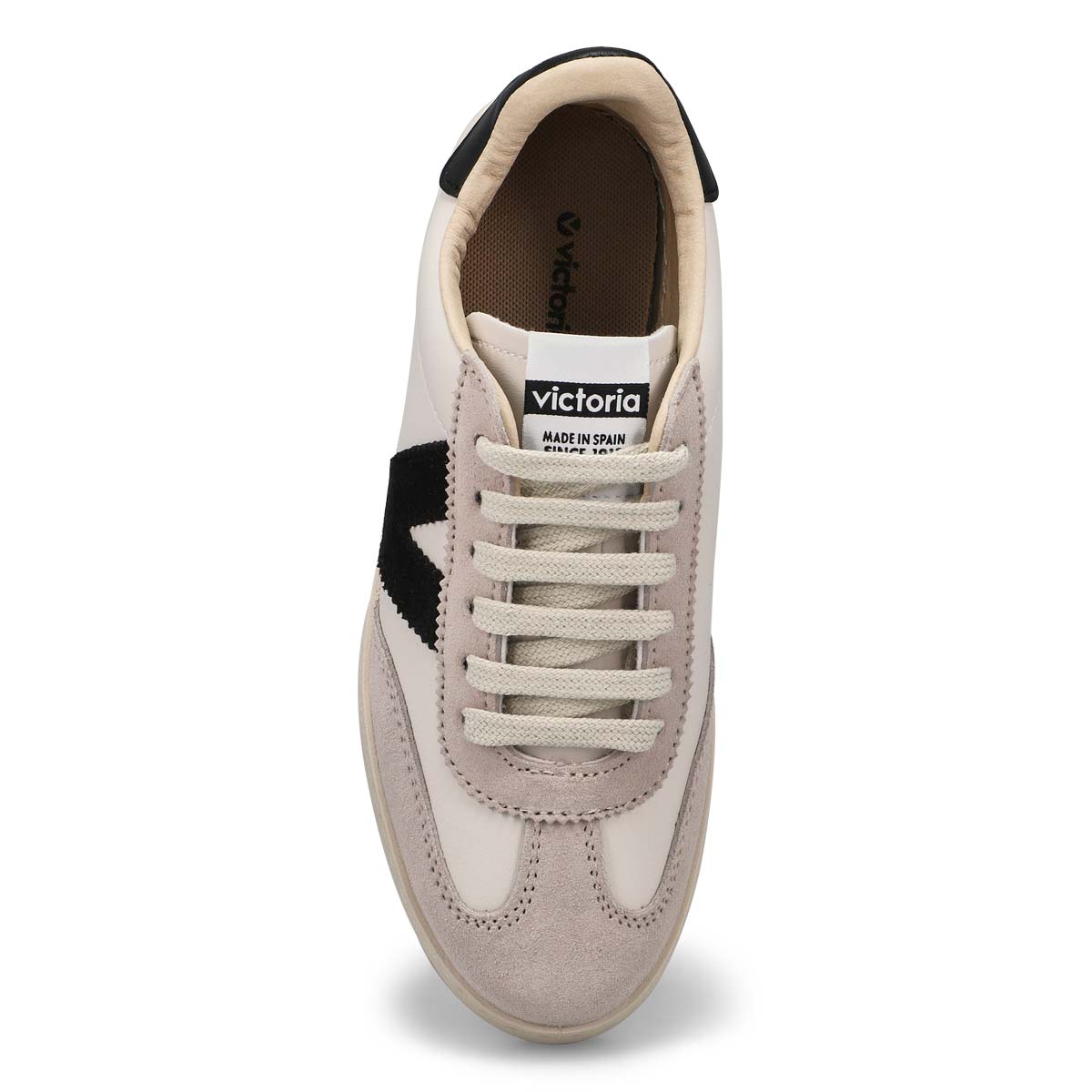 Women's Berlin Cycle Toe Lace Up Sneaker - White/ Black