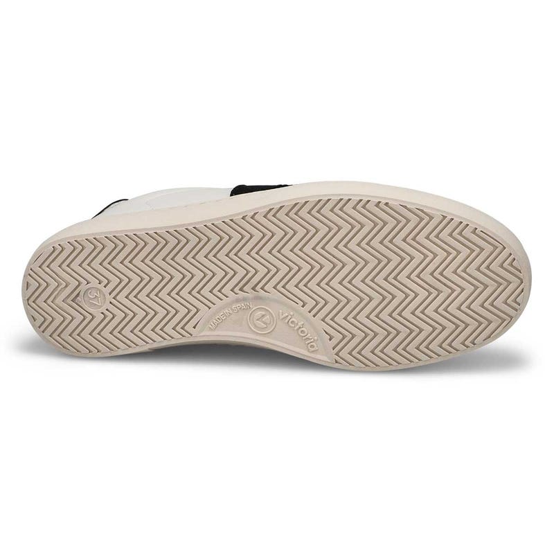 Baskets à lacets BERLIN CYCLE TOE, blanc/noir, femmes